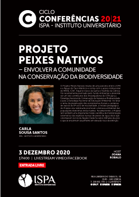 Projeto Peixes Nativos – Envolver a comunidade na conservação da Biodiversidade