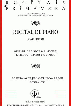 Recitais de Primavera