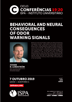 Behavioral and neural consequences of odor warning signals Behavioral and neural consequences of odor warning signals