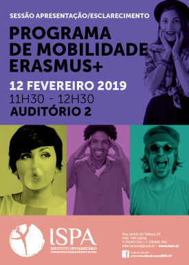 Programa de Mobilidade Erasmus+ Programa de Mobilidade Erasmus+